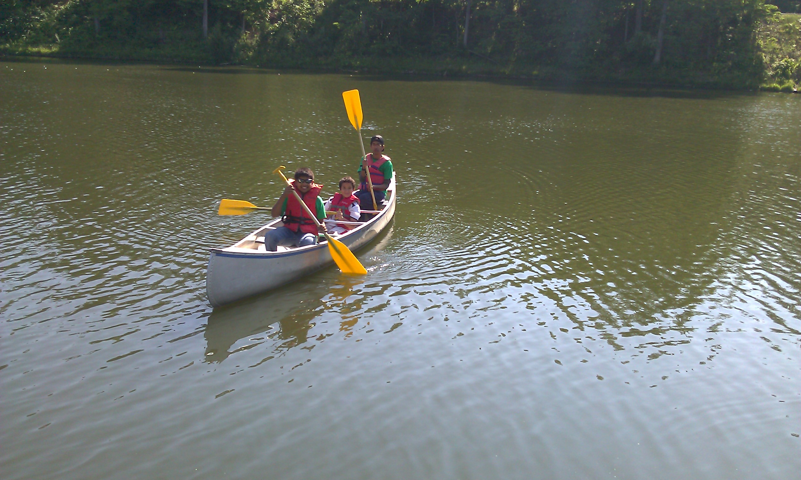 Holy boat: Archive How to steer in a canoe